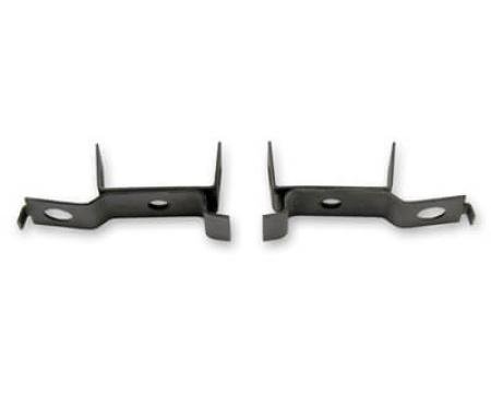 Scott Drake 1967 Ford Mustang Radiator Mounting Brackets (Lower) C7ZZ-8052-A