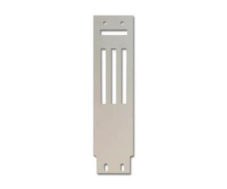 Scott Drake 1967 Ford Mustang 1967 Dash Panel Heater Control Plate Insert, Brushed Aluminum C7ZZ-6504410-HC