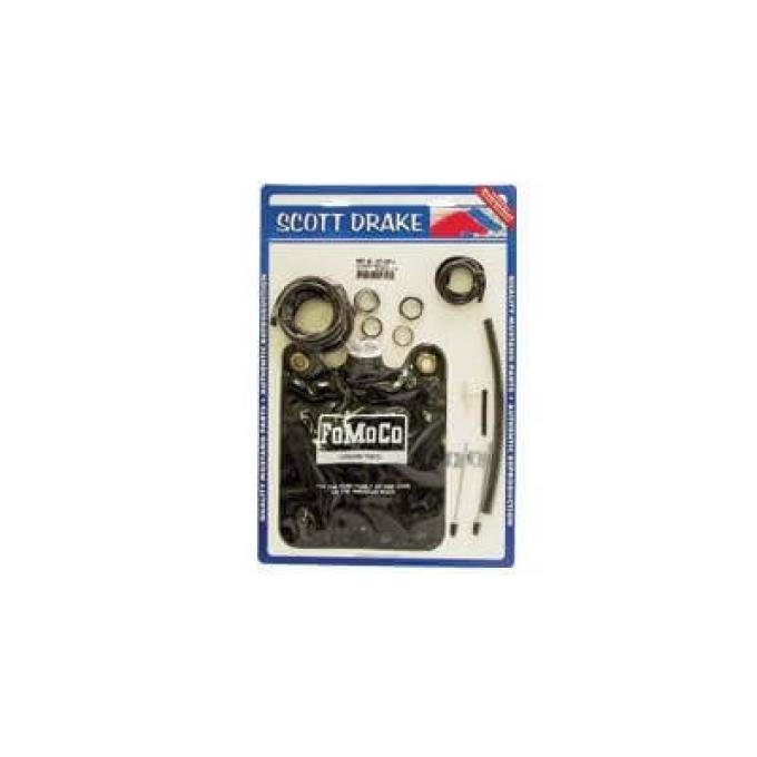 Scott Drake 1964-1965 Ford Mustang 64-65 Winshield Washer Deluxe Kit KIT-WIP-1
