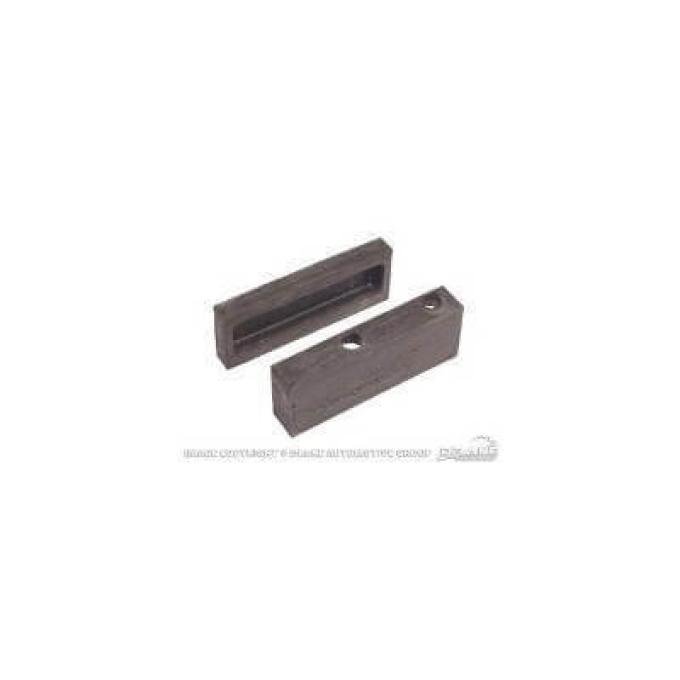 Scott Drake 1965-1968 Ford Mustang 65-68 Heater Core End Caps (Without Air Conditioning) C5ZZ-18500-C