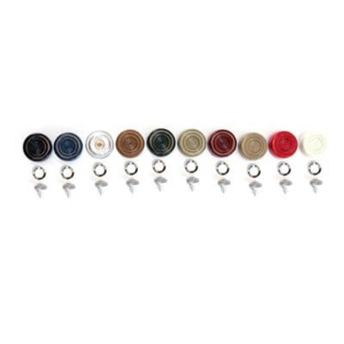 Scott Drake 1968-1973 Ford Mustang Window Crank Knob & Pin (Black) C8AZ-6223352-BK