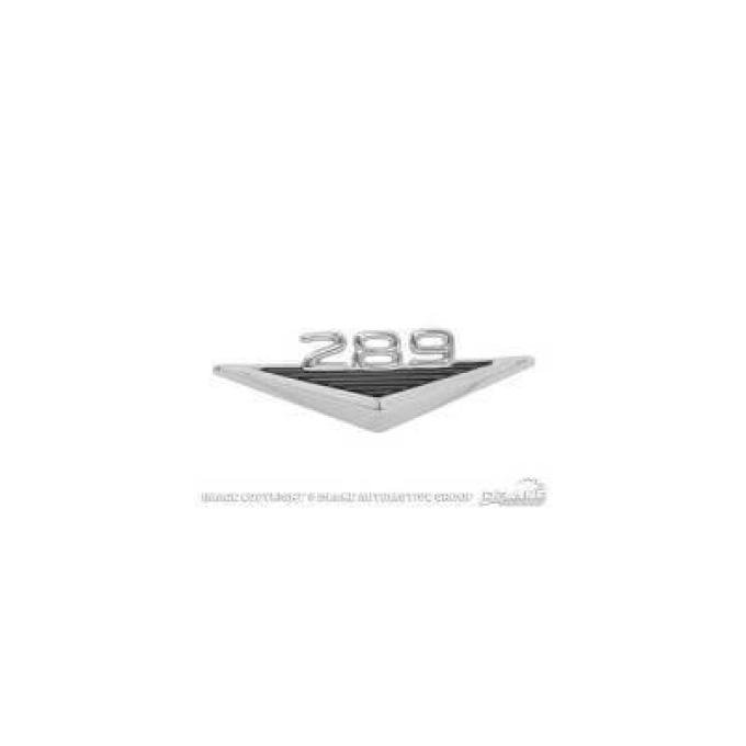 Scott Drake 1964-1966 Ford Mustang Fender Emblem, 289 C3OZ-16228-B