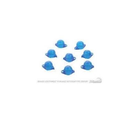 Scott Drake 1967-1970 Ford Mustang 67-70 Instrument Panel Light Filters (Blue) C4VY-10B870-B-8