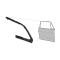 Scott Drake 1964-1966 Ford Mustang Mustang Vent Window Seal, Passenger Side C5ZZ-6521448-B