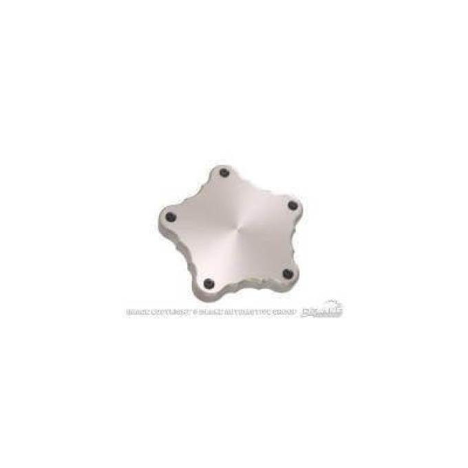 Scott Drake 1964-1973 Ford Mustang Billet Hub Cap Plain (Set of 4) B-1130-P-T