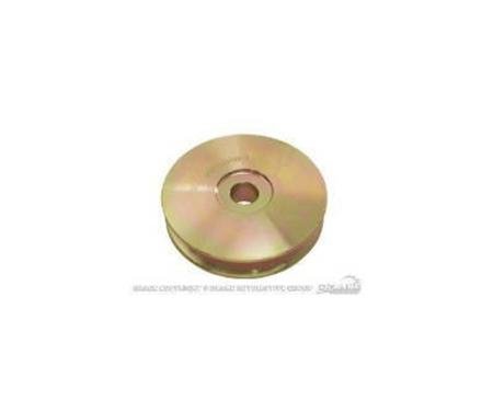 Scott Drake 1965-1973 Ford Mustang Hi-Po Alternator Pulley (Yellow Steel) C5AF-10A352-H