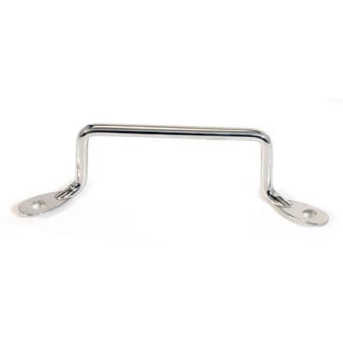 Scott Drake 1964-1966 Ford Mustang Hood Safety Latch, Stainless Steel C4DZ-16918-S