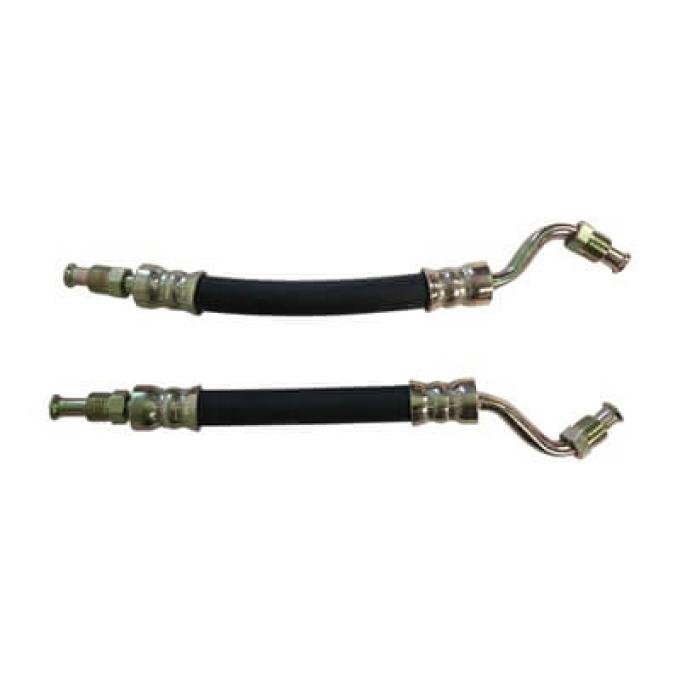Scott Drake 1964-1966 Ford Mustang Power Steering Control Valve Hose Pair C3DZ-3A714-7-AR