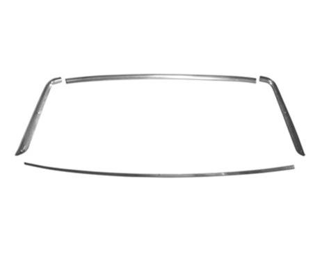 Scott Drake 1967-1968 Ford Mustang 67-68 Coupe Rear Window Molding Set C7ZZ-6542404
