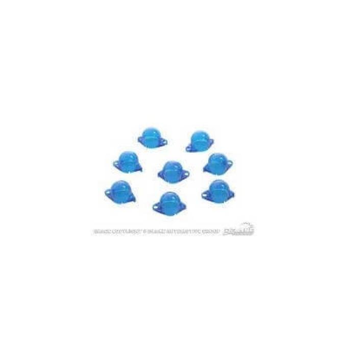 Scott Drake 1967-1970 Ford Mustang 67-70 Instrument Panel Light Filters (Blue) C4VY-10B870-B-8