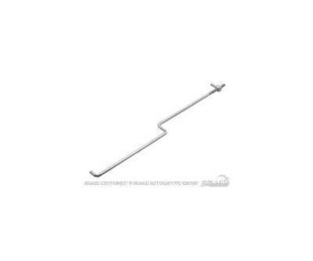 Scott Drake 1964-1967 Ford Mustang Throttle Linkage Rod Chrome C5ZZ-9A702-C