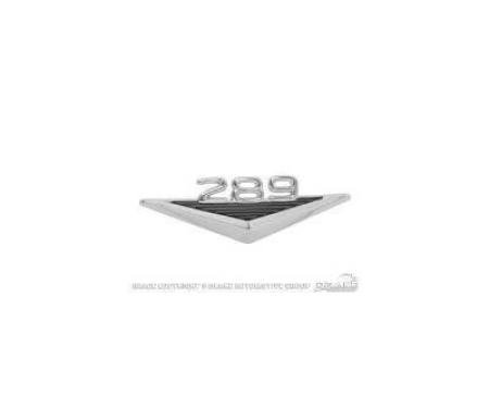 Scott Drake 1964-1966 Ford Mustang Fender Emblem, 289 C3OZ-16228-B