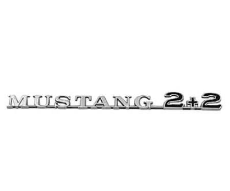 Scott Drake 1965-1966 Ford Mustang Fender Emblem, Pin On, Mustang 2+2 C5ZZ-16098-C