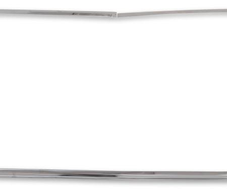 Scott Drake 1964-1968 Ford Mustang Scotts Drake Windshield Molding 5 Piece Kit C5ZZ-6503136-48