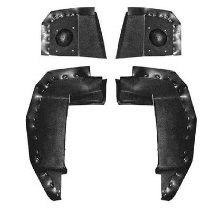 Scott Drake 1969 Ford Mustang 1969 Mustang Fender Splash Shield Set C9ZZ-16102-3-K