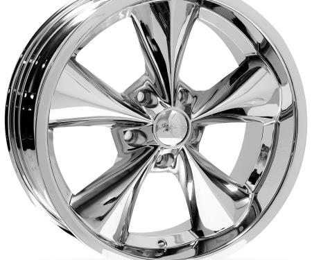 Boyd Coddington 17x7 Junkyard Dog Chrome 5x4.75 BS 4 BP BC1-776140C