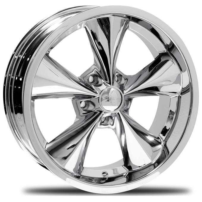 Boyd Coddington 15x6 Junkyard Dog Chrome 5x4.75 BS 3.25 BP BC1-5661325C