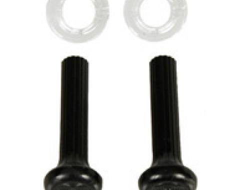 Classic Headquarters Knob and Clear Ferrule Set (4 Pc) W-564