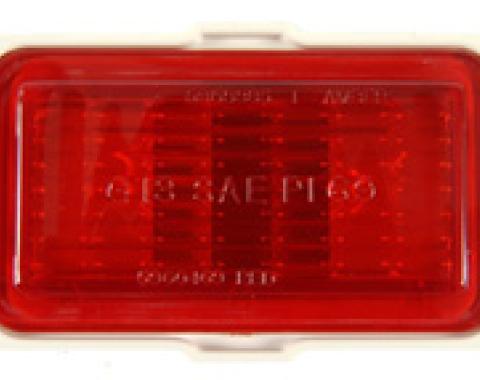 Classic Headquarters Sidemarker Lamp Assembly. Red W-766