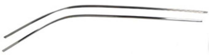 Classic Headquarters F-Body Long Roof Drip Molding, Pair W-515