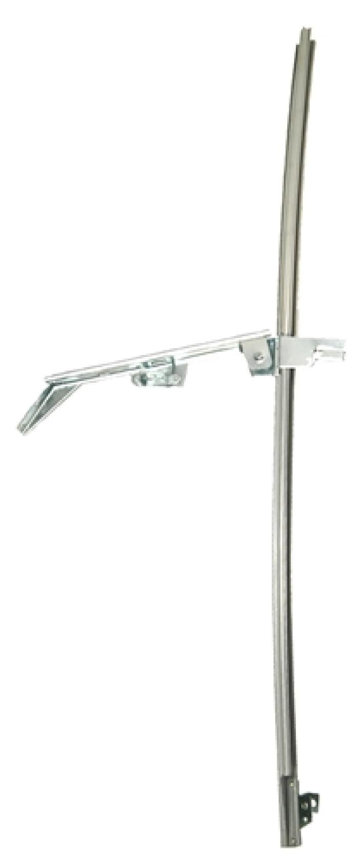 Classic Headquarters F-Body Door Front Window Track, Left Hand with Trim R-257L