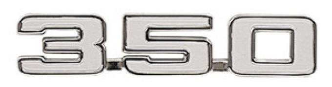 Classic Headquarters "350" Fender Emblem, Each W-356A