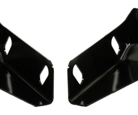 Classic Headquarters Camaro Frame to Radiator Support Brackets, Pair W-014