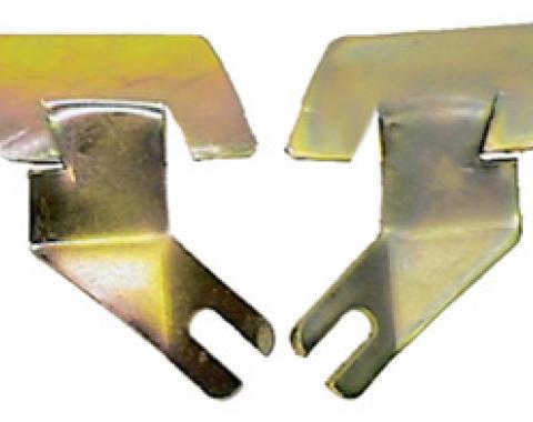 Classic Headquarters F-Body Coupe Front Windshield Molding Clips-Lower-Outer-Pair W-520
