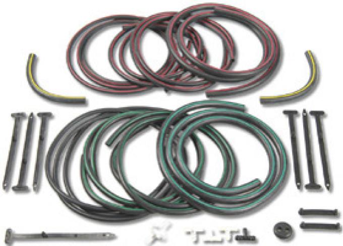 Classic Headquarters Rallysport Color Coded Hose Line Kit W-337
