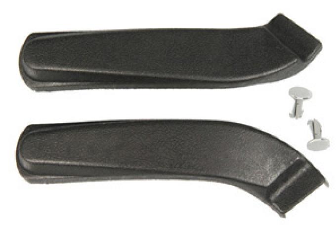 Classic Headquarters F Seat Hinge Arm Covers-Pair, Assembly W-690