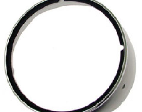 Classic Headquarters Camaro Headlight Bezel with Trim, Left Hand W-493