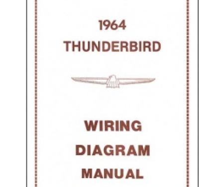 Thunderbird Wiring Diagram Manual, 21 Pages, 1964