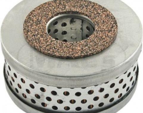 Ford Thunderbird Power Strg Pump Filter, Inside Pump Res, 3 OD X 1 ID X 1-3/8 High, 1955-65