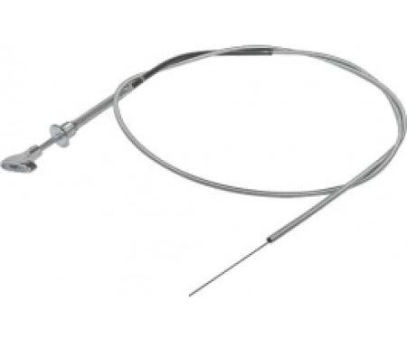 Ford Thunderbird Hood Release Cable Assembly, 1961-62