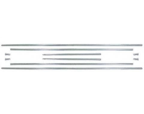 Ford Thunderbird Body Side Moulding Kit, 10 Pieces, 1961