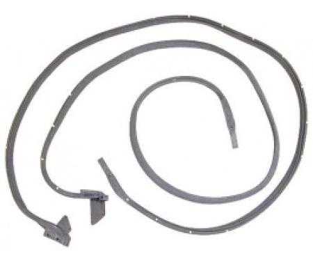 Ford Thunderbird Door Seals, Rubber, 1966