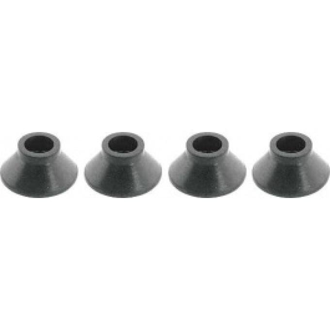 Ford Thunderbird Tie Rod End Cup, 4 Piece Set, Rubber, 1958-60