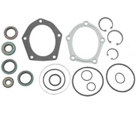 Ford Thunderbird Steering Gearbox Seal Kit, Complete, 18 Pieces, 1961-64