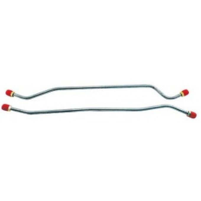 Ford Thunderbird Power Steering Control Valve To Power Cylinder Line Set, 5/16 Fittings, 2 Pieces, 1959-60