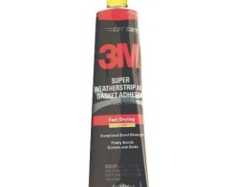 Weatherstrip Adhesive, Yellow, 3M Brand, 5 Oz. Tube