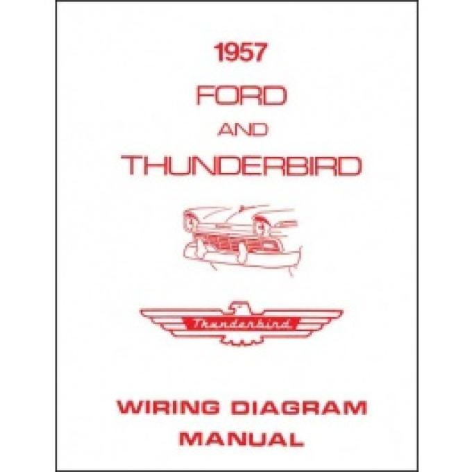 Thunderbird Wiring Diagram Manual, 8 Pages, 1957