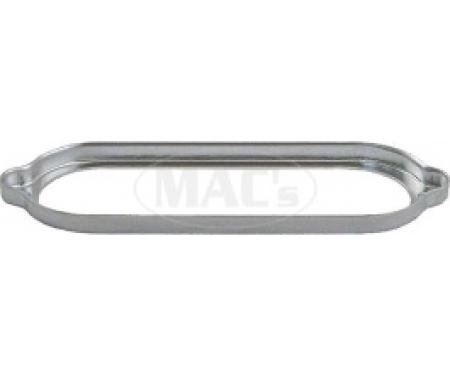 Ford Thunderbird Rear License Plate Light Lens Retainer, 1955-56