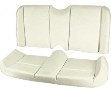 Ford Thunderbird Molded Rear Seat Foam Set, 2 Pieces, 1963