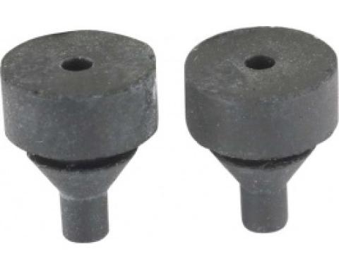 Ford Thunderbird Glove Box Door Bumpers, Rubber, 1958-60