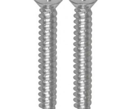 Ford Thunderbird Windshield Interior Side Post Trim Screw Set, 1964-66
