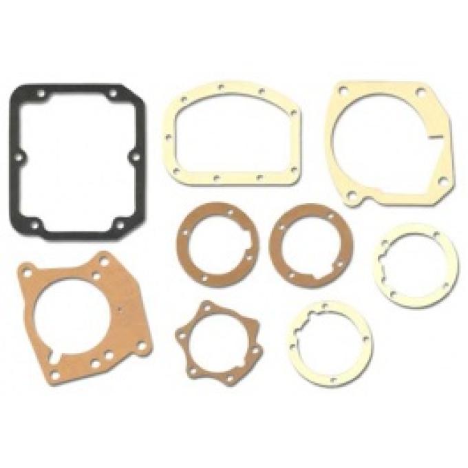 Ford Thunderbird Transmission Gasket Set, 9 Pieces, 3 Speed Manual Or Overdrive, 1958-60
