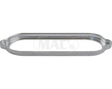 Ford Thunderbird Rear License Plate Light Lens Retainer, 1955-56