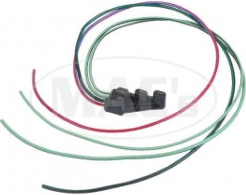 Wiring Harness 4 Wire Relay Pigtail, 1960-1966