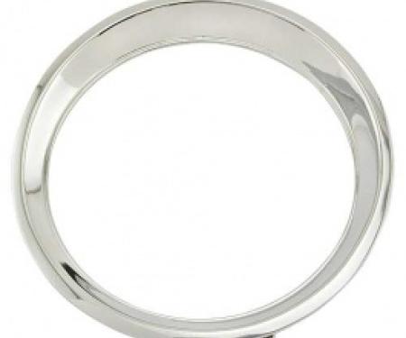 Ford Thunderbird Outside Porthole Rings, Chrome, 1956-57