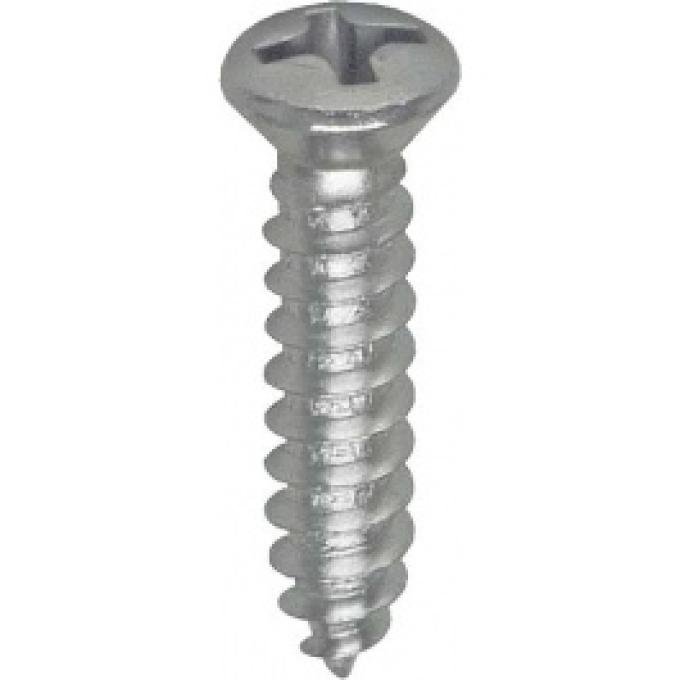 Ford Thunderbird Console Side Pieces Screw Set, 10 Oval-Head Phillips Screws, 1961-63